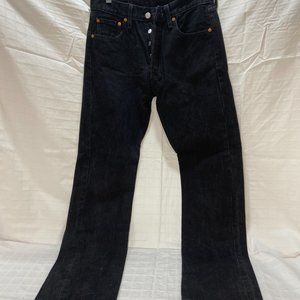 Mens Levi's original fit 501 button fly